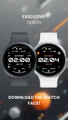 EXD195: Digital Watch Face screenshot 8