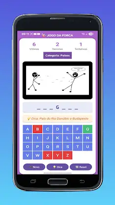 Jogo da Forca screenshot 3