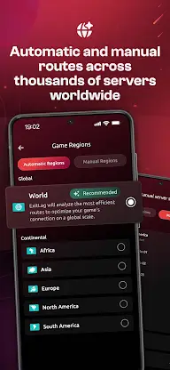 ExitLag: Fix Ping Mobile & Lag screenshot 2