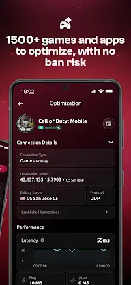 ExitLag: Fix Ping Mobile & Lag screenshot 3
