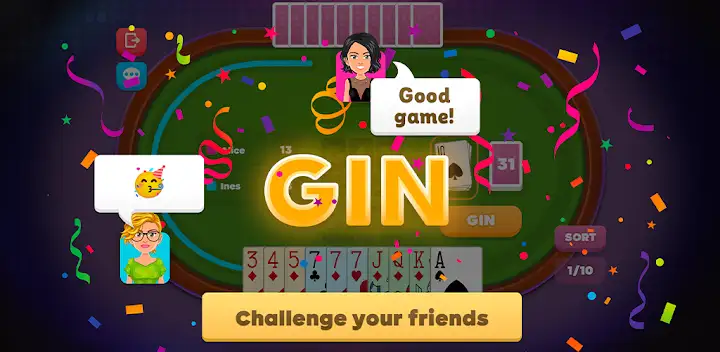 GinRummy.com : The reference — Android game banner