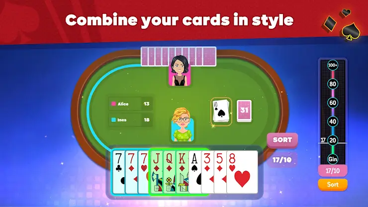 GinRummy.com : The reference screenshot 2