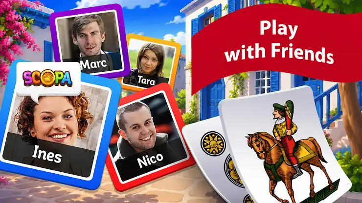 Scopa Online Classic Card Game screenshot 2