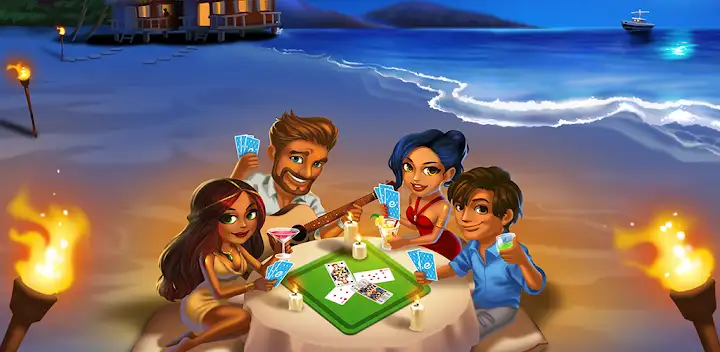 Exoty Tarot online at 3, 4, 5 — Android game banner