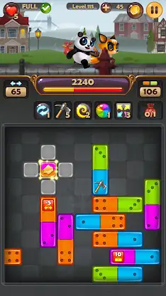 Pandamino - Color Slide Puzzle screenshot 1