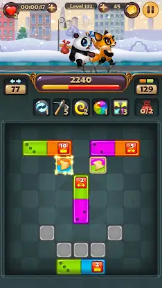Pandamino - Color Slide Puzzle screenshot 2