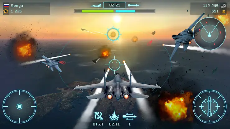 Battle Warplanes: War-Games screenshot 4