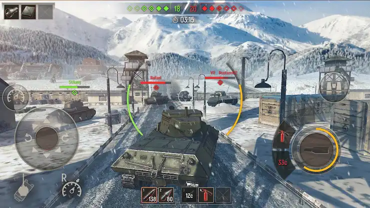 Battle Tanks: Tank Games PvP screenshot 4
