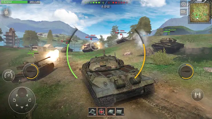 Battle Tanks: Tank Games PvP screenshot 5