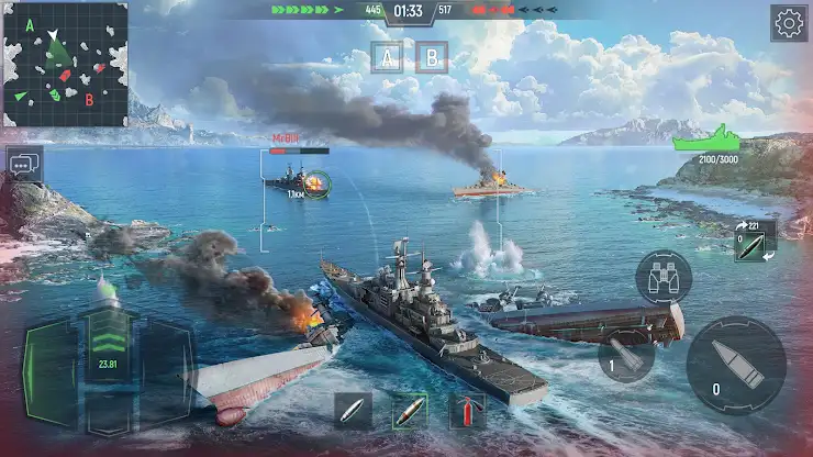 Force of Warships: Ship Games screenshot 5