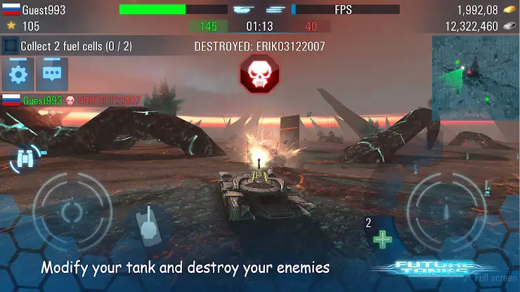 Future Tanks: War Tank Game screenshot 5