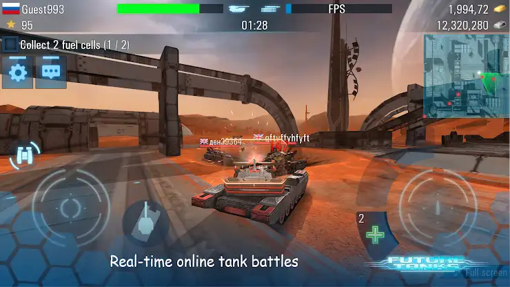 Future Tanks: War Tank Game screenshot 4
