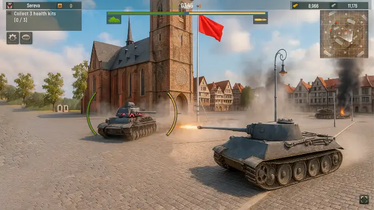 Grand Tanks：Battle Tank Games screenshot 3