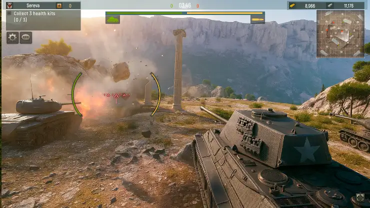 Grand Tanks：Battle Tank Games screenshot 6