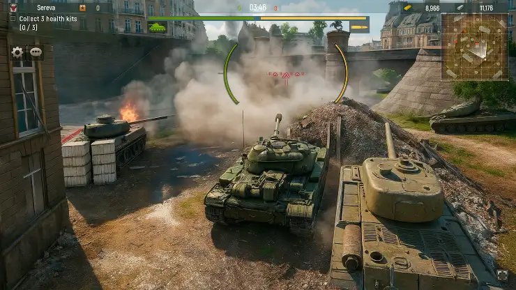 Grand Tanks：Battle Tank Games screenshot 1