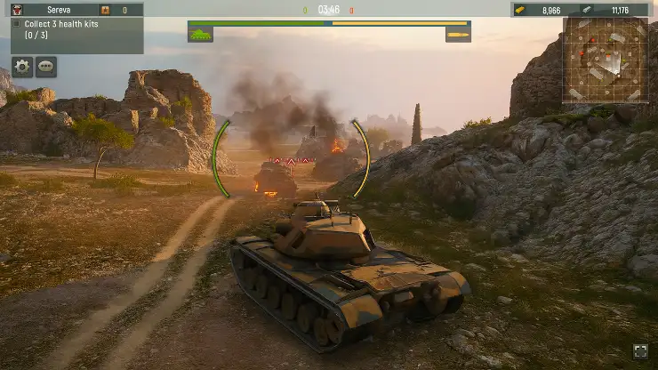 Grand Tanks：Battle Tank Games screenshot 2