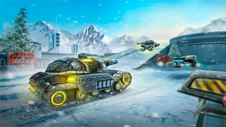 Iron Tanks: War Games Online screenshot 1
