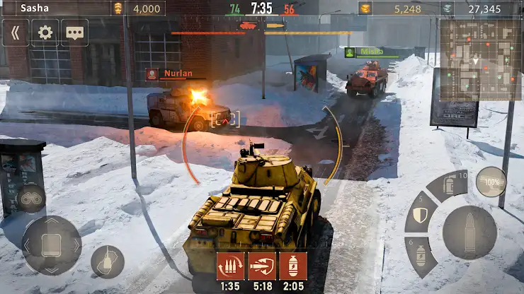 Metal Force: War tank machines screenshot 4