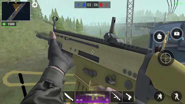 Modern Gun: Shooting War Games screenshot 7