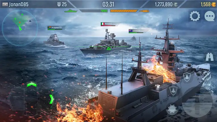 Naval Armada：Modern warship screenshot 3