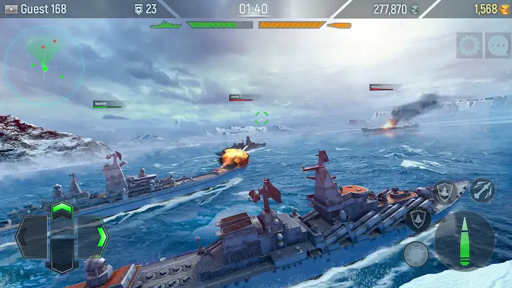 Naval Armada：Modern warship screenshot 5