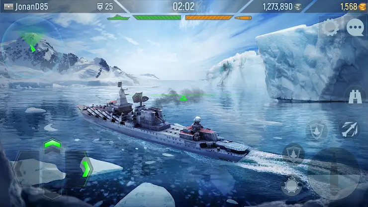 Naval Armada：Modern warship screenshot 1