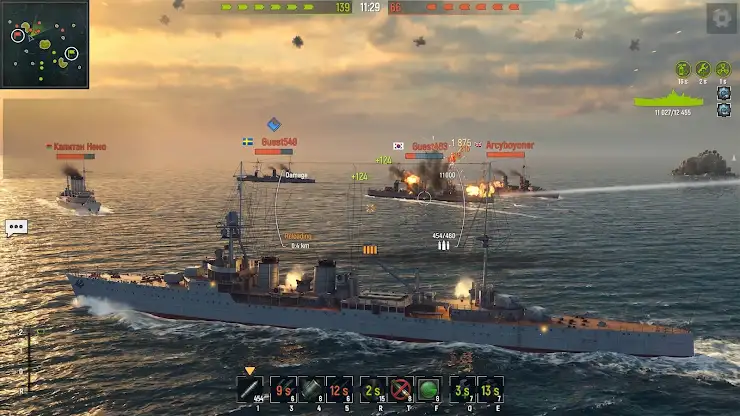 Navy War・Warship PvP Battle screenshot 3
