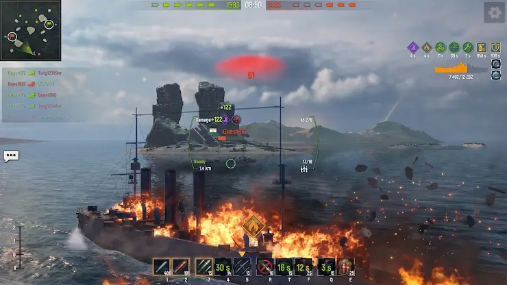 Navy War・Warship PvP Battle screenshot 7