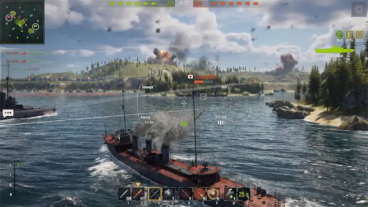 Navy War・Warship PvP Battle screenshot 1