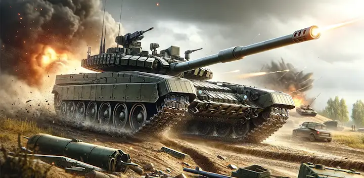 Tank Force: War Tank Game — Android game banner