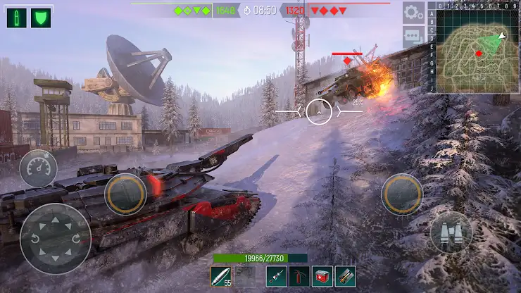 Tank Force: War Tank Game screenshot 4