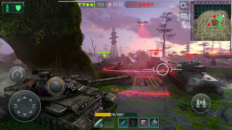 Tank Force: War Tank Game screenshot 1