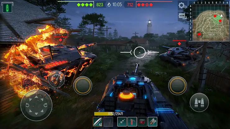 Tank Force: War Tank Game screenshot 2