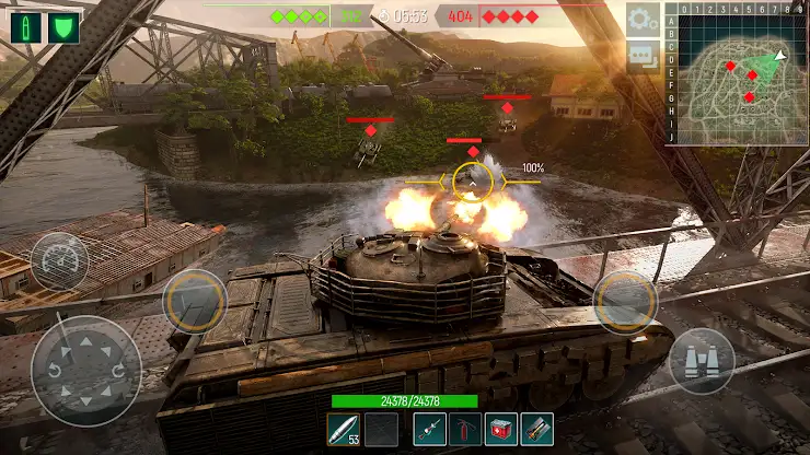 Tank Force: War Tank Game screenshot 5