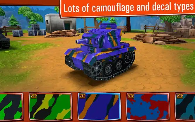 Toon Wars: Awesome Tank Game screenshot 3