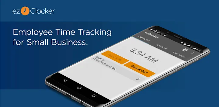 ezClocker: Employee Time Track — Android app banner