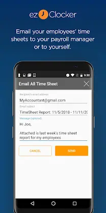 ezClocker: Employee Time Track screenshot 5