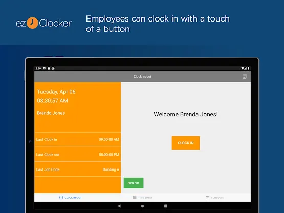 ezClocker Kiosk Time Clock screenshot 4