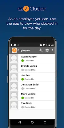 ezClocker Kiosk Time Clock screenshot 1