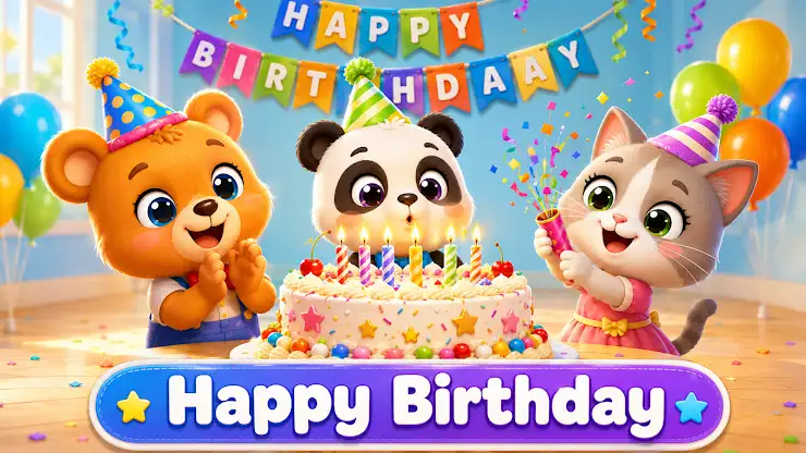 Kids Birthday Cake & Party screenshot 5