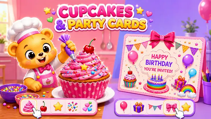 Kids Birthday Cake & Party screenshot 8