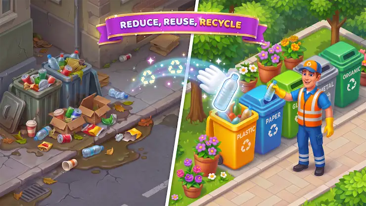 Kids Cleaning: City Cleanup screenshot 4
