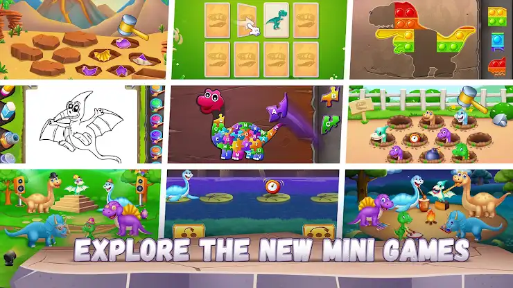Dino World - Dino Care Games screenshot 4