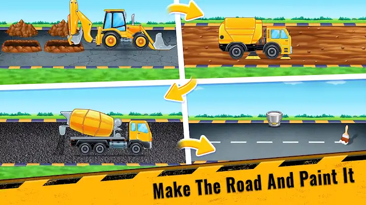 Kids Road Builder - Kids Games screenshot 6