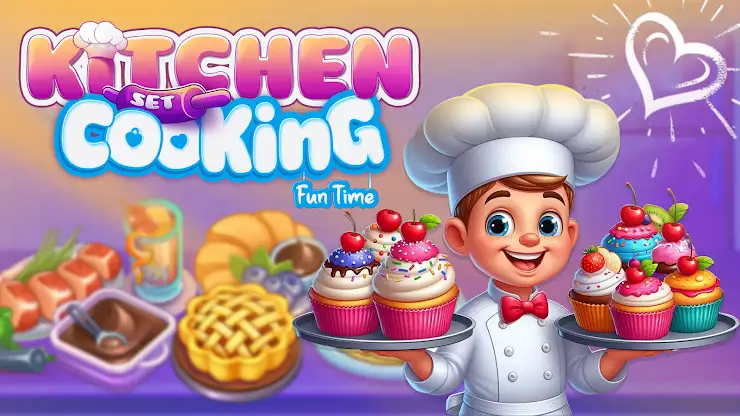 Kitchen Set Cooking Fun Time screenshot 5