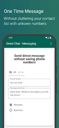 Direct Chat - Messaging screenshot 3