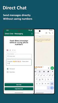 Direct Chat - Messaging screenshot 1