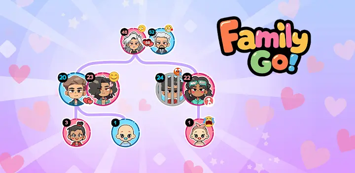 Family Go! - Lifetime Sim game — Android game banner