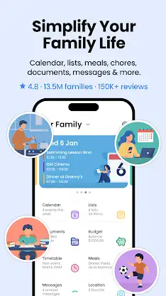 FamilyWall: Family Organizer screenshot 1