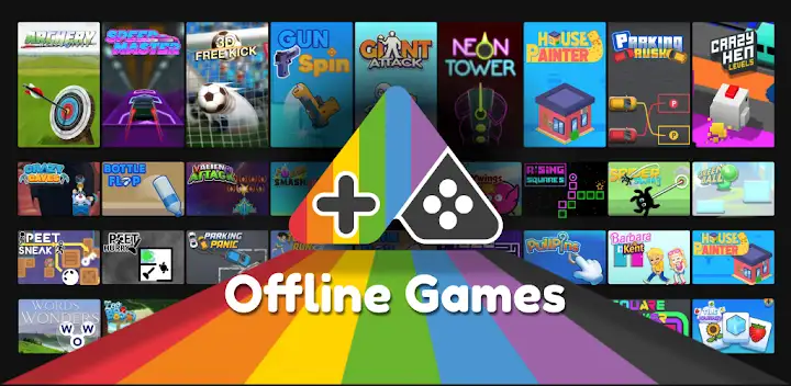 Offline Games No Wifi Gamebow — Android game banner